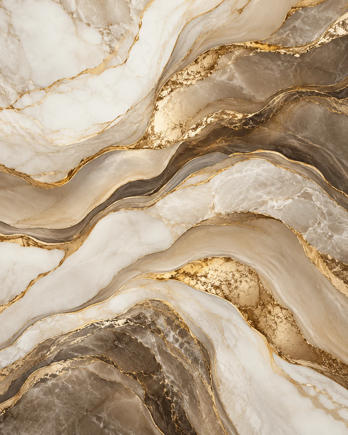 Champagne Marble — modern abstract wall art