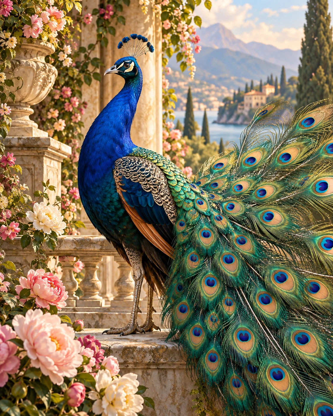 Imperial Peacock — animal wall art