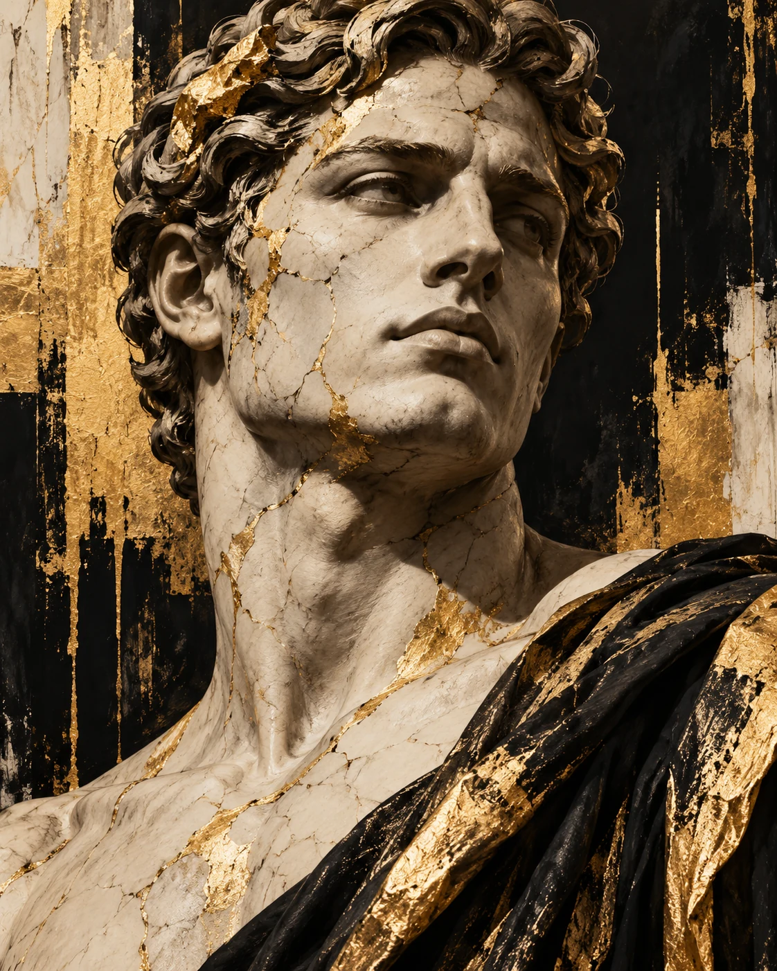 Marble Sentinel — portrait and figurative wall art