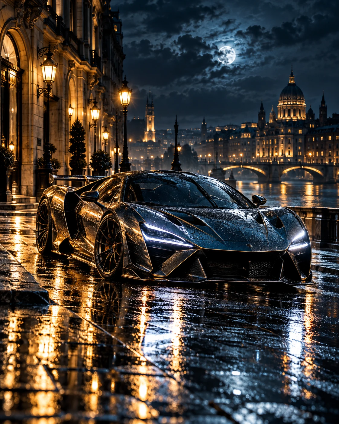 Midnight Velocity — automotive wall art