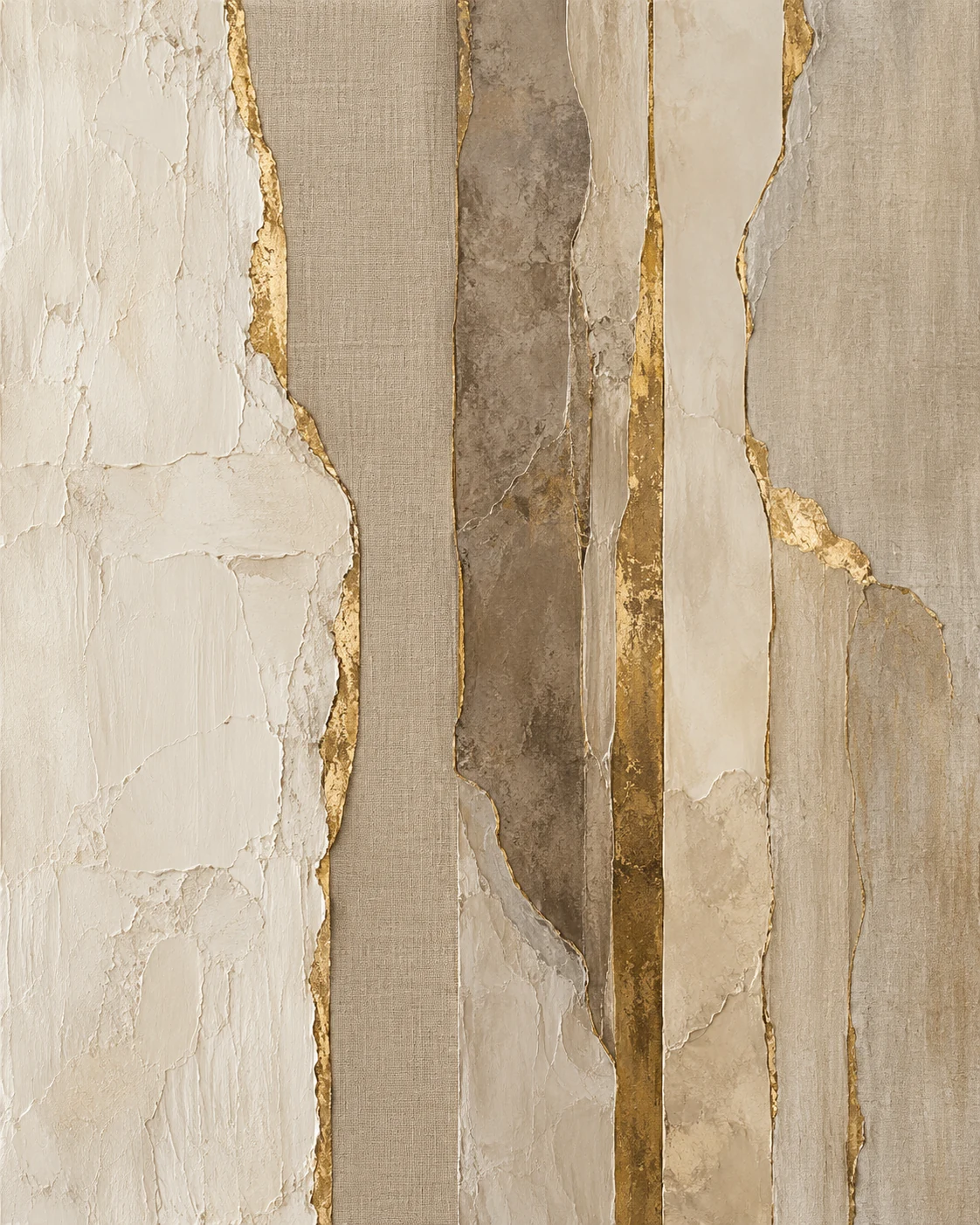 Quiet Strata — modern abstract wall art
