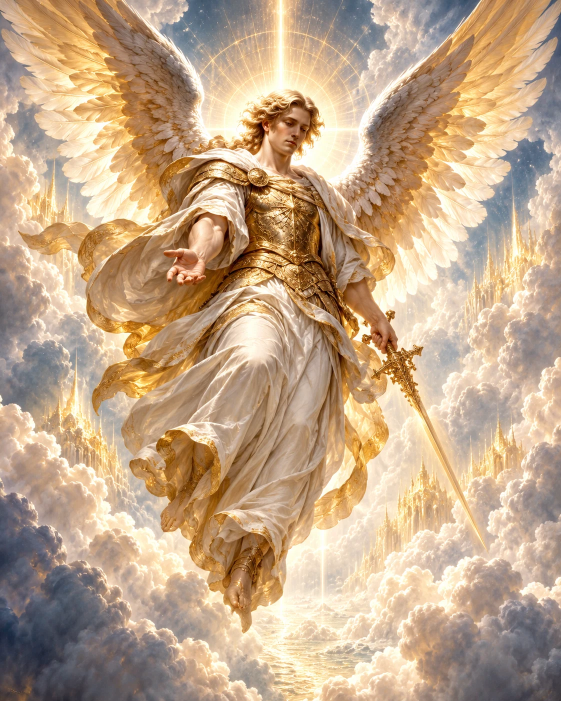Radiant Seraph — religious and spiritual wall art