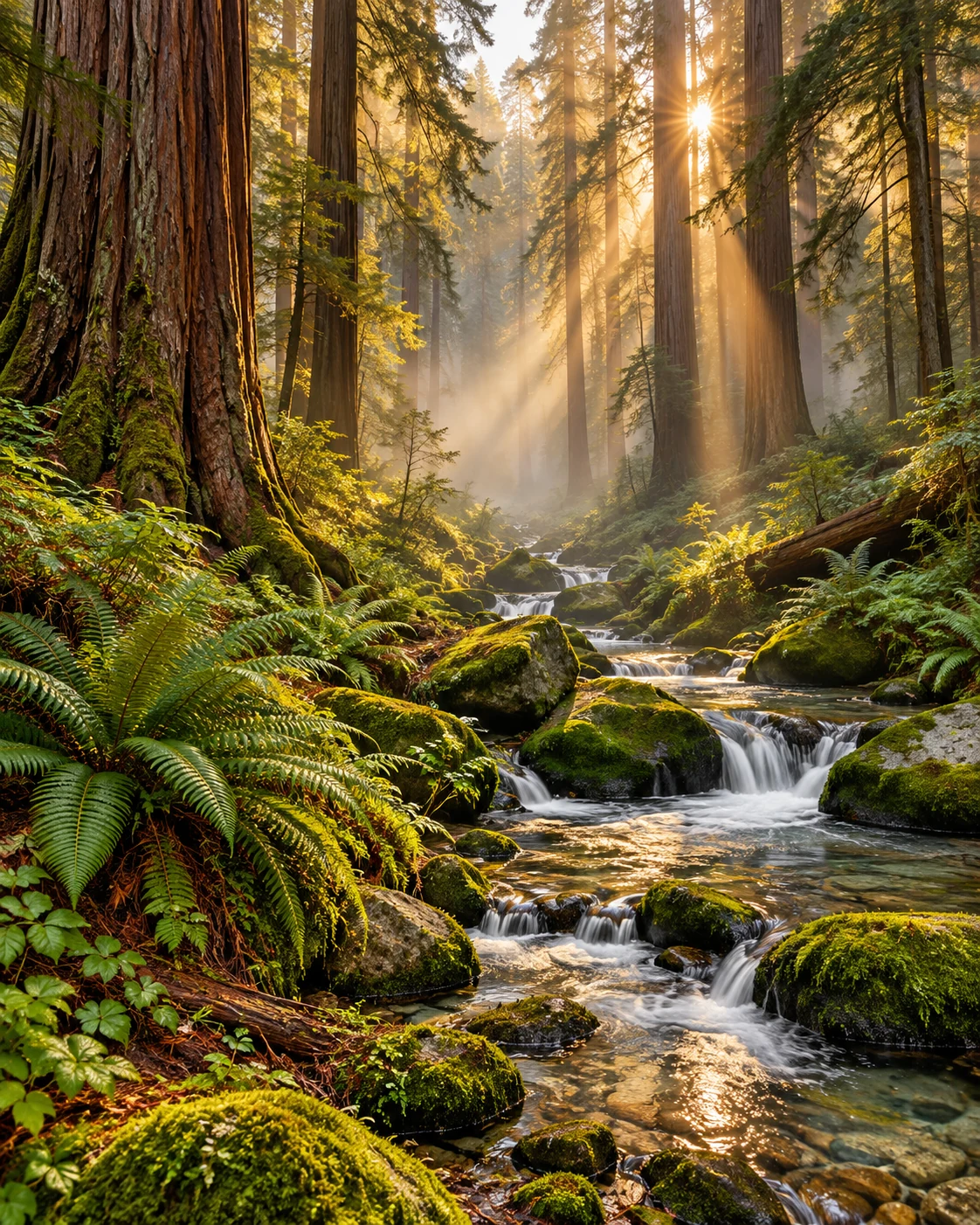Redwood Light — nature wall art