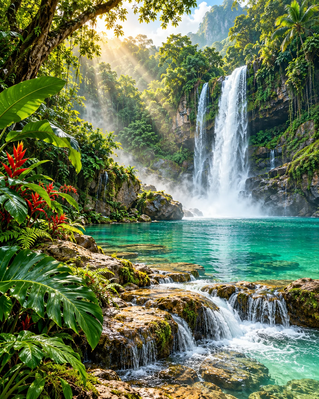 Tropical Veil — nature wall art