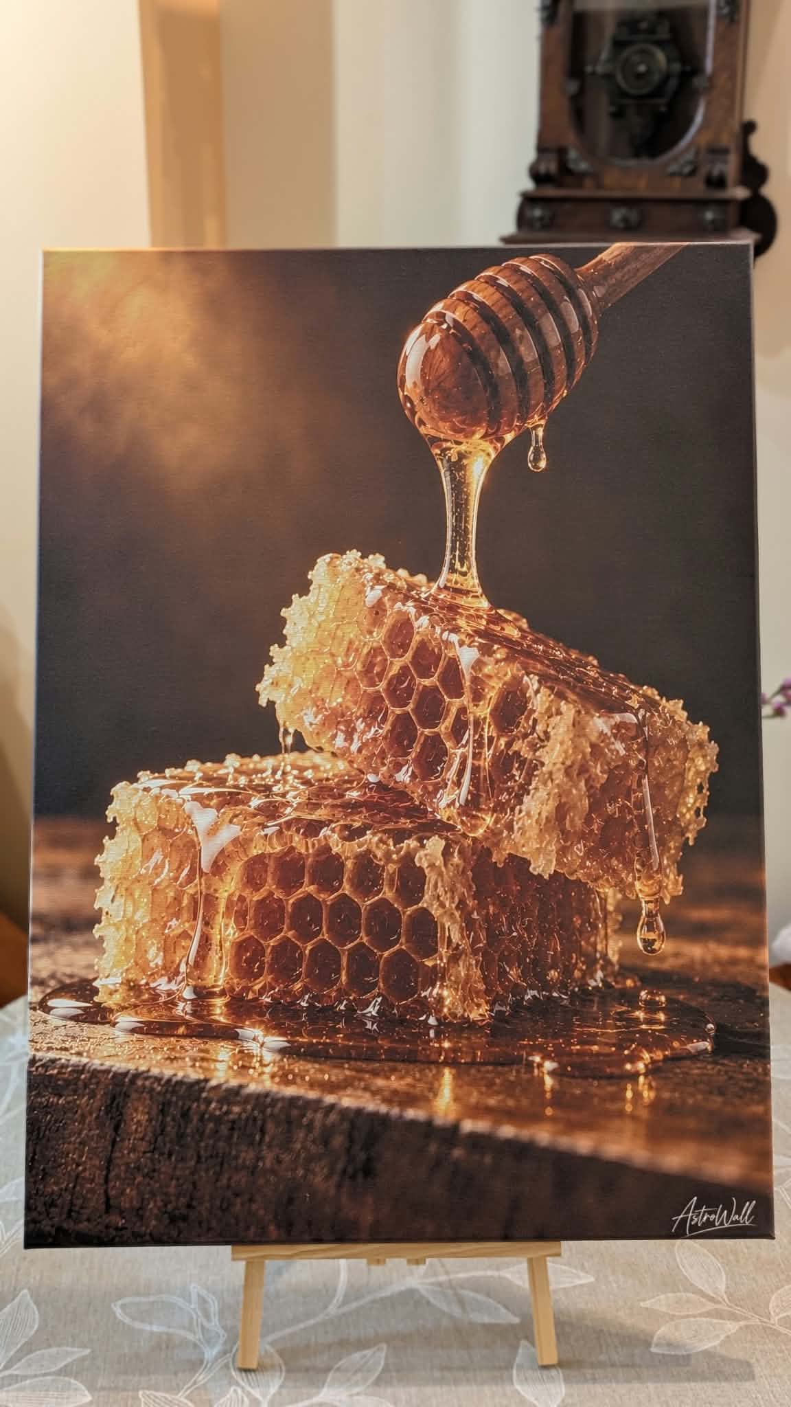 Amber Drip — still life wall art