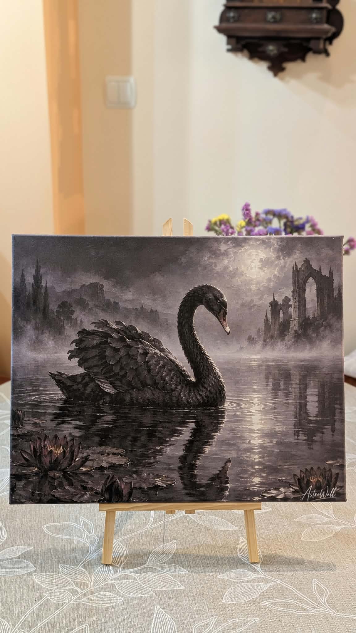Black Grace — animal wall art