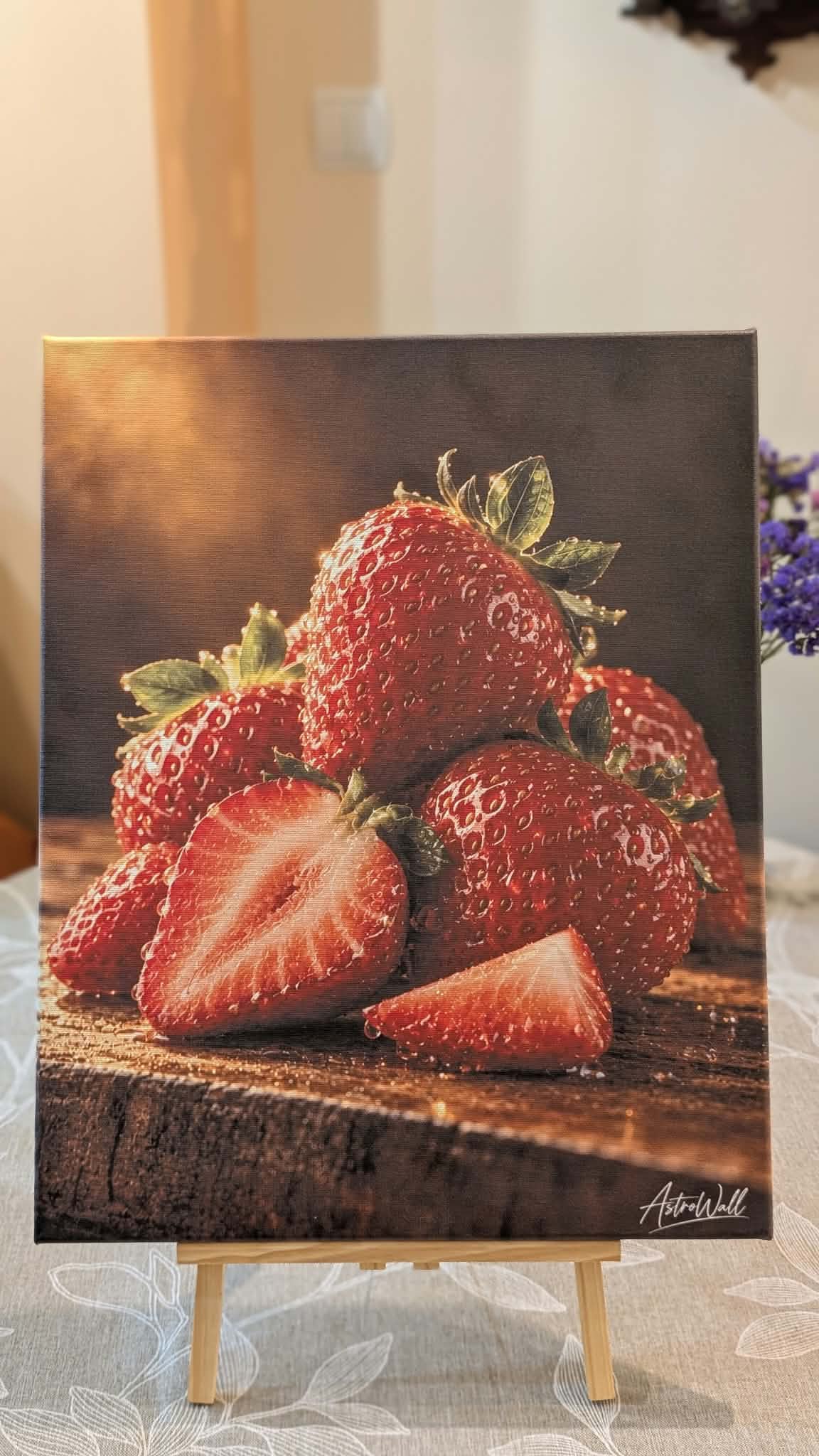 Crimson Harvest — botanical and floral wall art