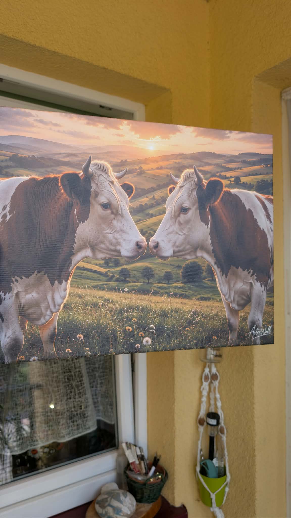 Pastoral Silence — animal wall art