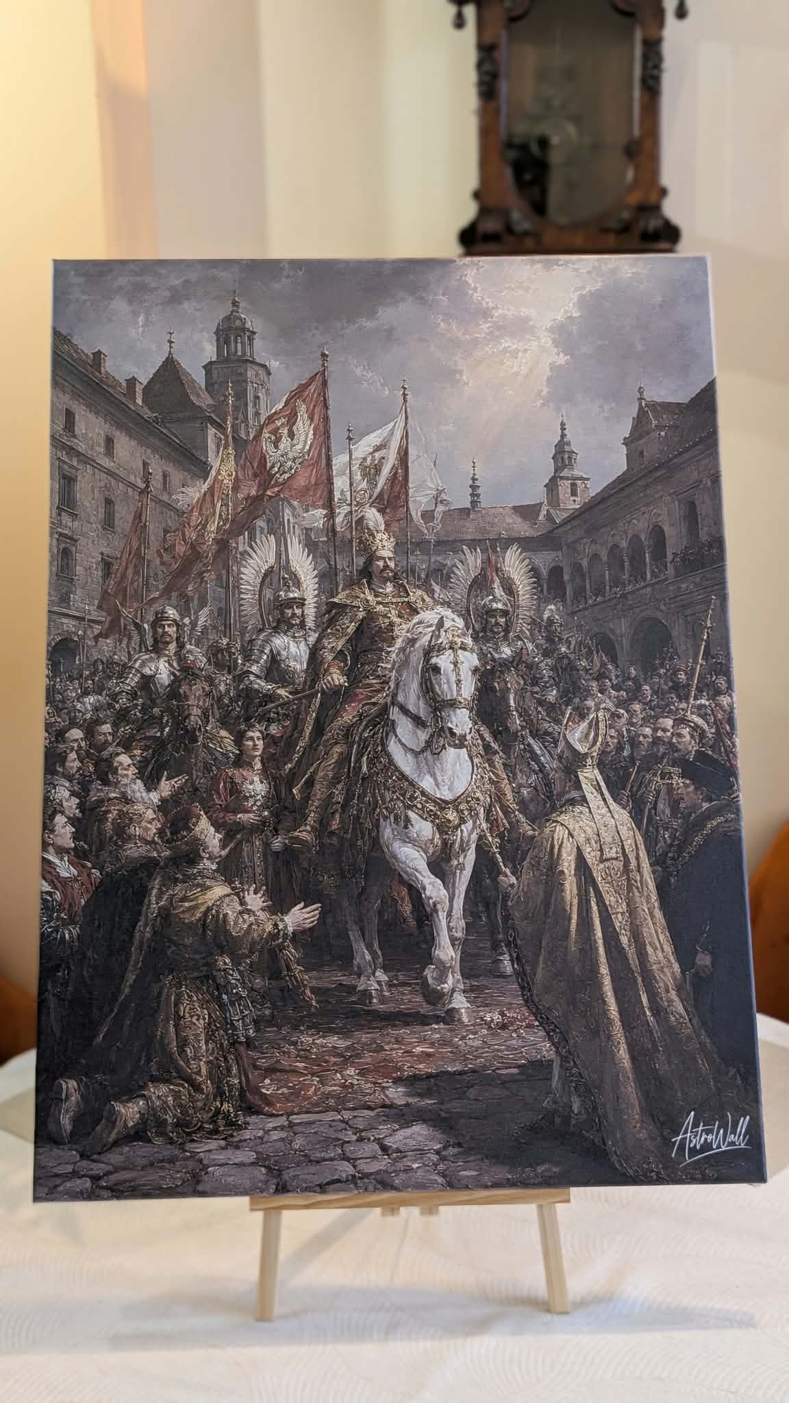 Procession — historical and allegorical wall art