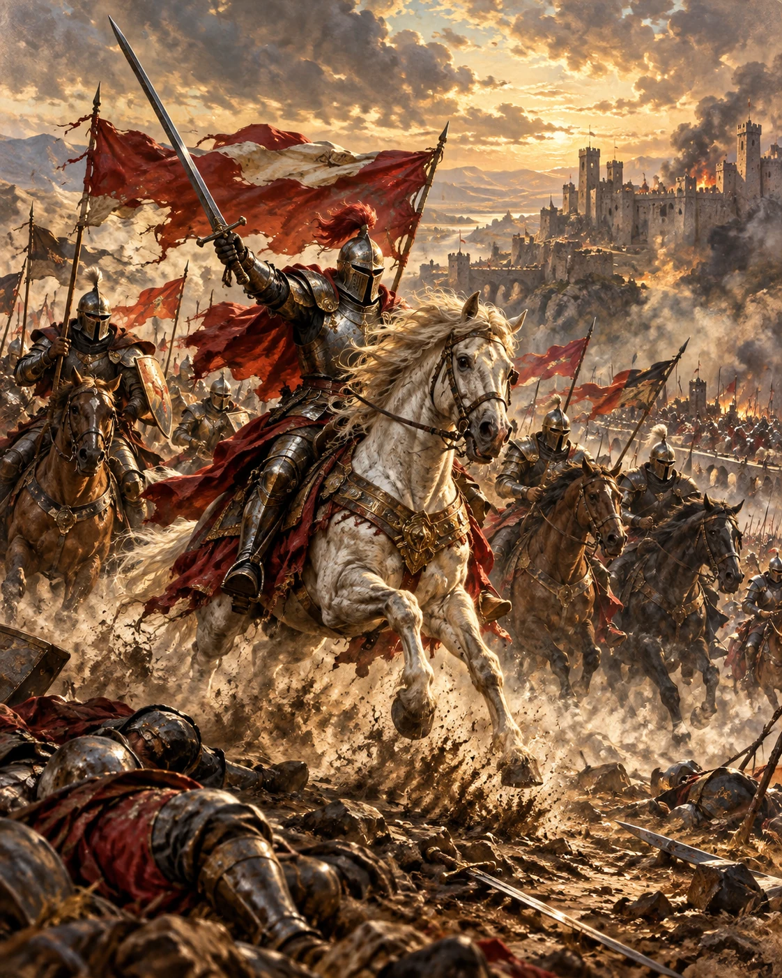 Last Cavalry — battle and warrior wall art