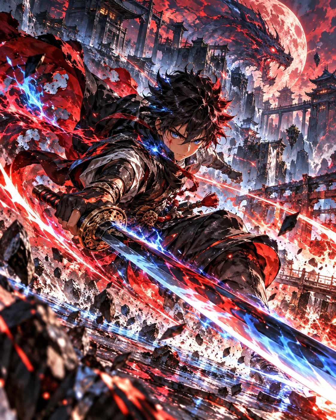 Shonen Pulse — anime-inspired wall art
