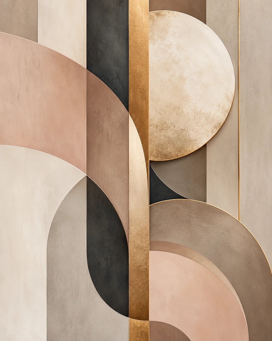 Soft Geometry — minimalist wall art